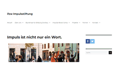 Desktop Screenshot of ifzw-impulsstiftung.de